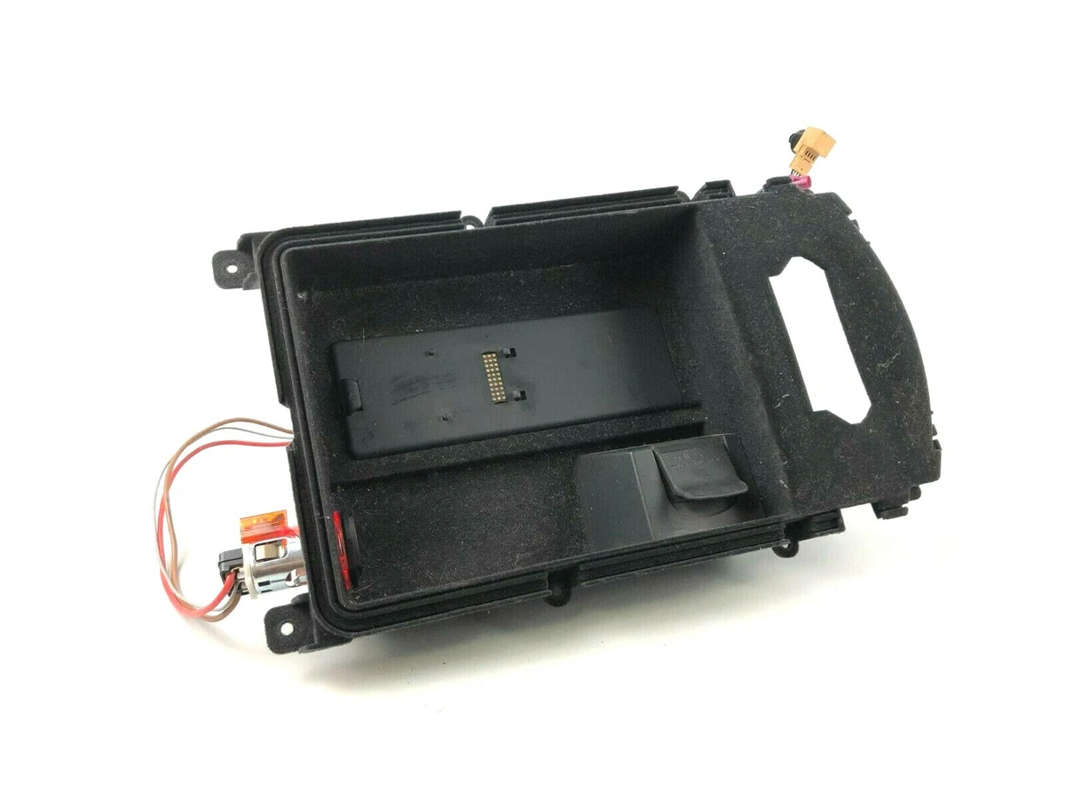 Audi A6 A7 Center Console Storage Tray Phone Dock Interface Plug