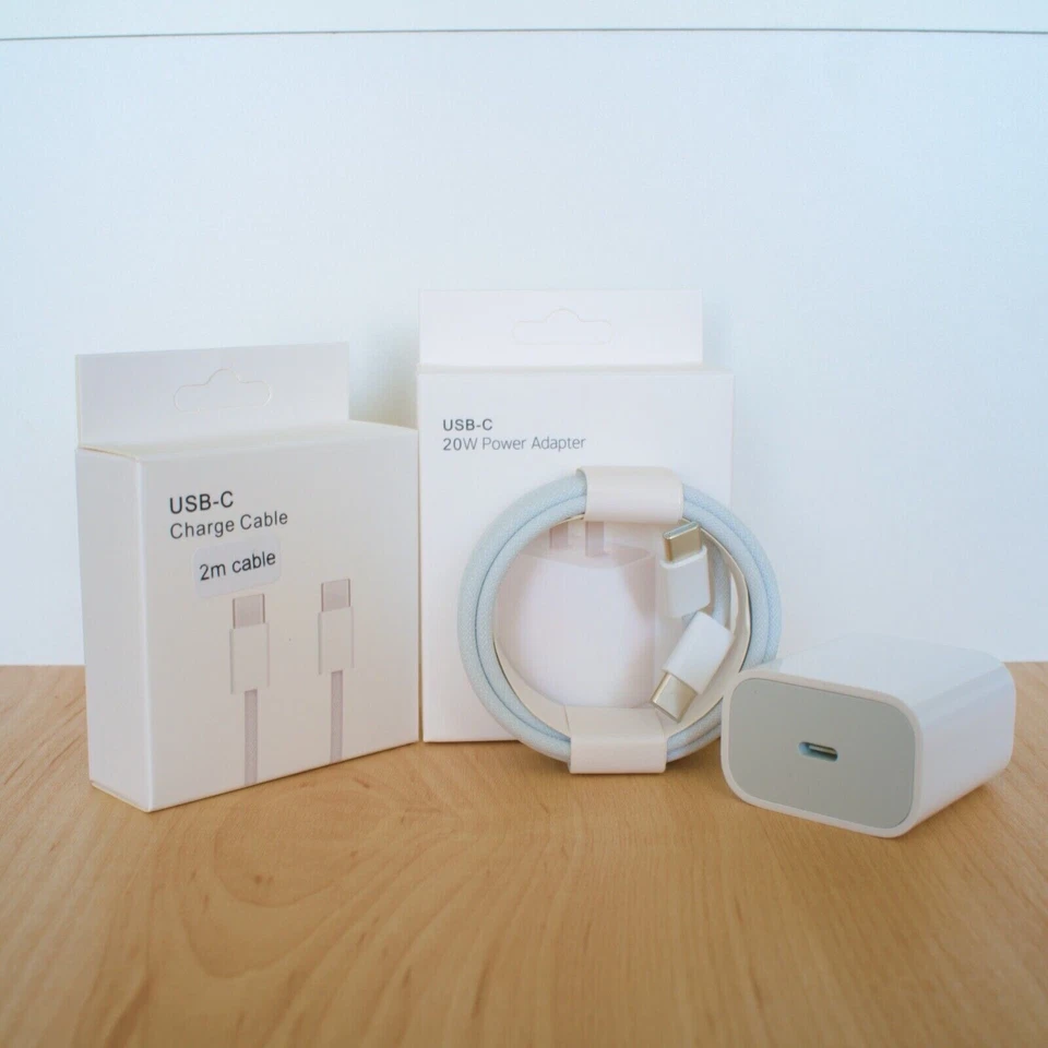 Original USB-C Fast Charger For iPhone 16 15 14 13 12 Pro Max XS 8 Type C Cable - Image 2 of 4