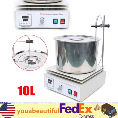 Heat-collecting Magnetic Stirrer with Heating Plate Digital Hotplate Mixer