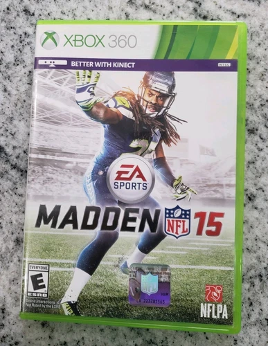 Madden NFL 15 (Microsoft Xbox 360, 2014) GAME DISC AND CASE FAST SHIPPING
