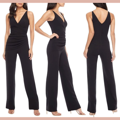 open lace back dress Amazon.com: Dress the Population Women's Sam Sleeveless Shirred Wide Leg  Dressy Jumpsuit, Black, XS : Clothing, Shoes & Jewelry