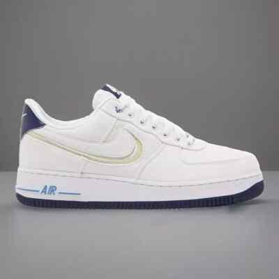 Nike Air Force 1 PRM ''Evo Moment #37'' White Fossil Blue DB3541-100 Mens Size 8.5