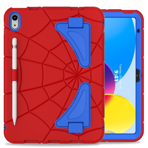 For iPad 10/9/8th Gen Spiderman Shockproof Heavy Duty Stand Case Cover Pen Slot - Picture 10 of 24