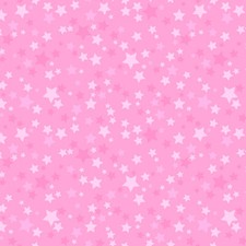 Playtime Flannel By Maywood Studio - Pink Stars F10692-P