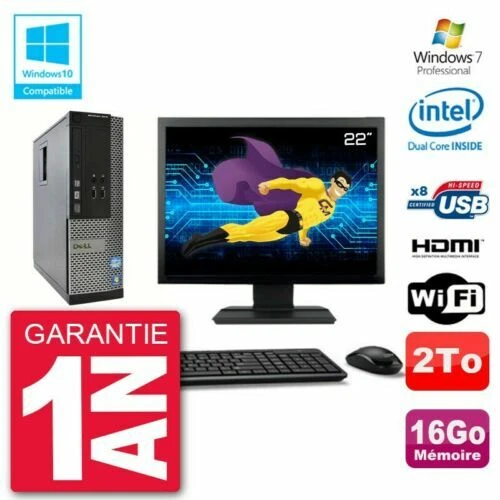 Desktop PC Dell SO Windows 7