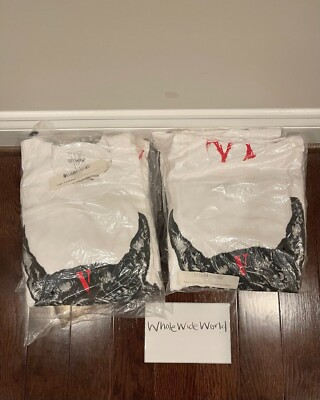 Authentic City Morgue x Vlone Bark Longsleeve Tee White S, M, L , XL, 2XL