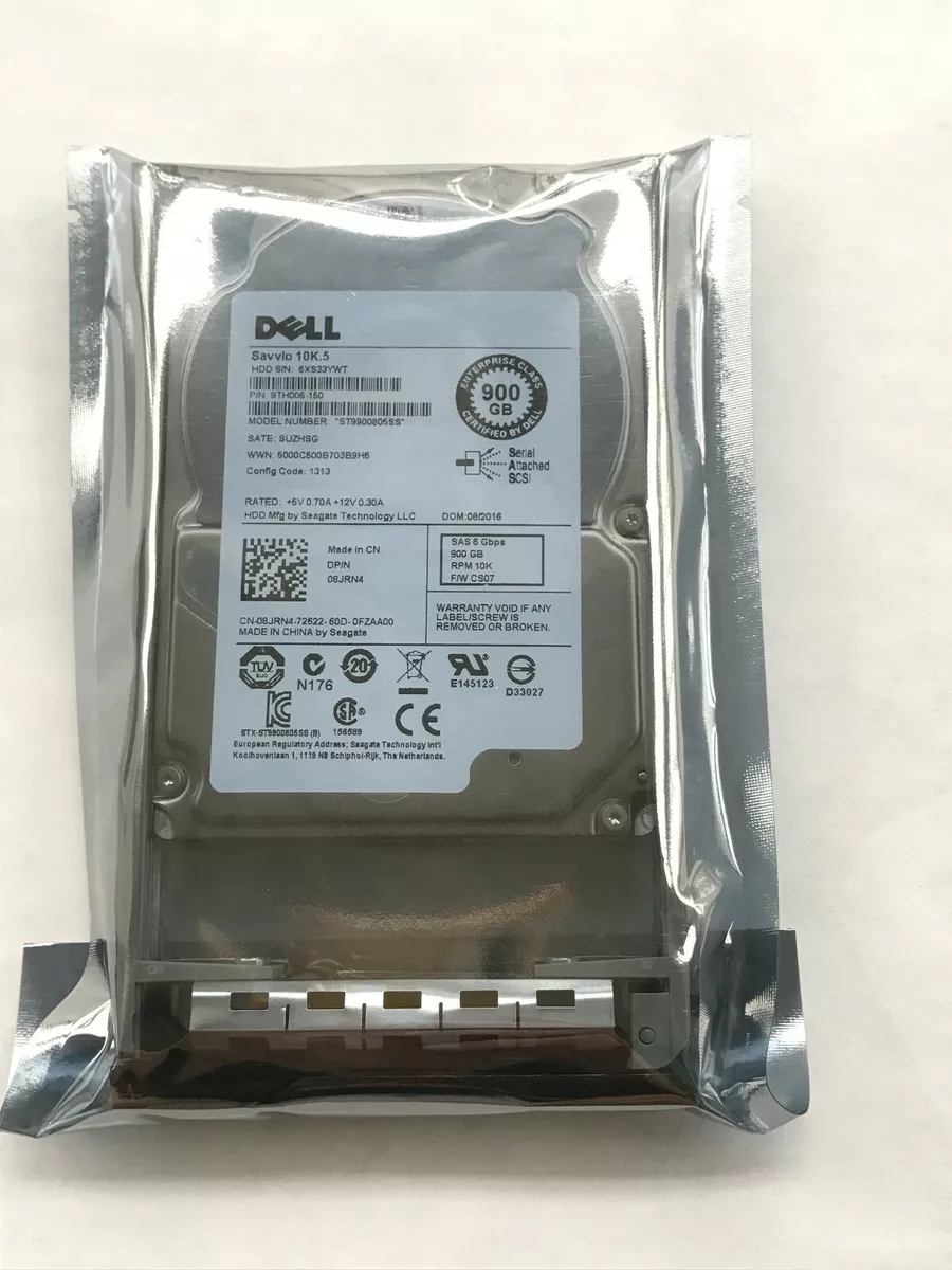 Dell 8JRN4 Savvio 10K.5 900GB 2.5