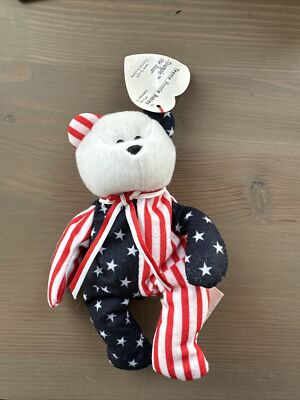 beanie babies rare Spangle The Bear