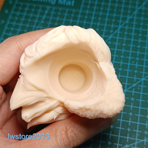 1:12 Whiskers He-Man Head Sculpt Carved For 6" Male Action Figure Body Toys - Picture 5 of 8