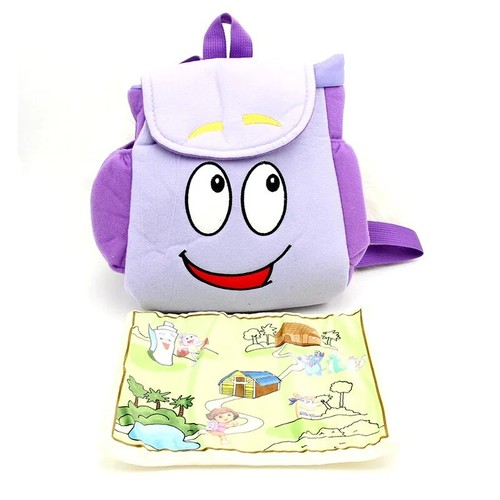 2024 Explorer Backpack Rescue Bag with Map Toys Purple Kids Christmas Gift - Picture 3 of 12