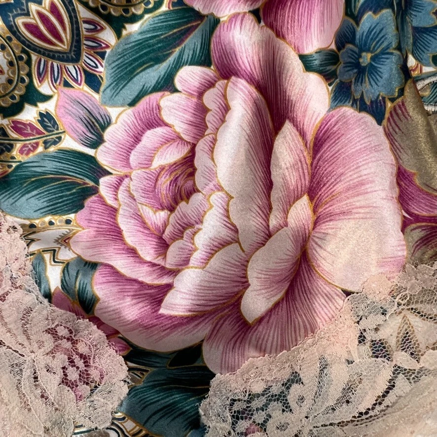 Braguita de Colección Victorias Secret Mujer Etiqueta Dorada Mediana Floral Encaje Borde Núcleo No Foto 2 de 4