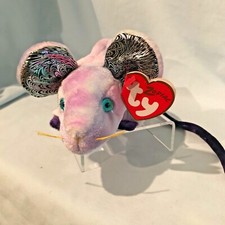 Rat Ty Beanie Baby #4318 Zodiac Collection 2000 PE Retired $11.99