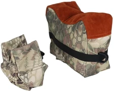 Shooting Range Sand Bag Set Rifle Gun Bench Rest Stand Front Rear Bag for Target