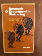 H.R. Beech & Fay Fransella. Research & Experiment in Stuttering.