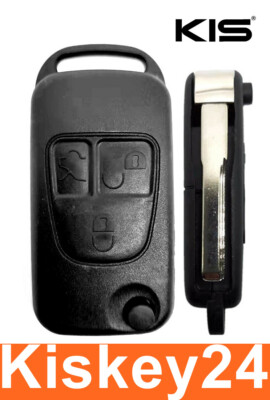 3Tasten Ersatz Klappschlüssel für Mercedes Benz M-Klasse W163 ML 500 270 400 320