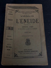 Eneide tradotta da Annibal Caro - Virgilio - Sonzogno - 1905 - raro
