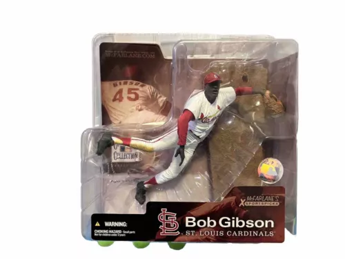 Bob Gibson St. Louis Cardinals Series 1 McFarlane Cooperstown Collection 2004