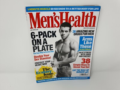 MENS HEALTH MAGAZINE 2008 - ARMS LIKE THESE IN JUST 4 WEEKS *FREE UK SHIPPING