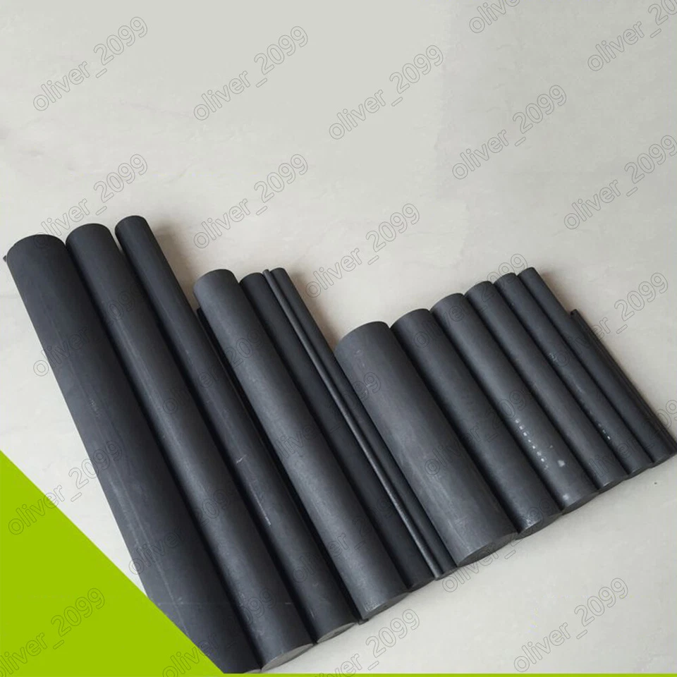 Conductive High Temperature Resistant High Purity Graphite Round Rod Carbon Bar - Bild 3 von 4