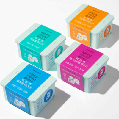 DEWYTREE Pick And Quick Mask Sheets 30p Moisture Aqua Calming De-Puff K-Beauty