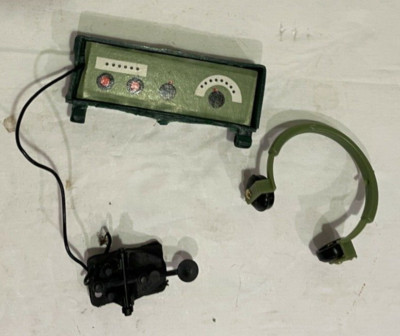 Vtg GI Joe Adventure Team Field Morse Code Radio Station Head Set