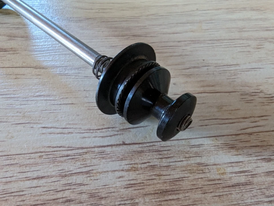 USE Spin Stix Titanium Blue Anodized Front Skewer Vintage Lightweight - Image 4 of 4