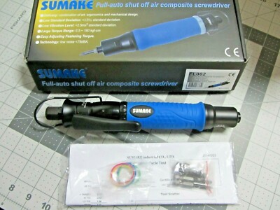 Sumake Air Inline Torque Screwdriver FL002 Full Auto Shut Off Air Composite 