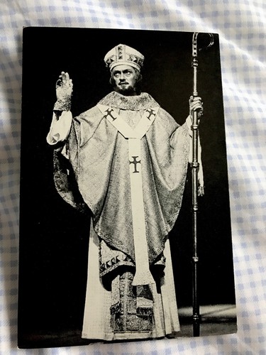 AK Richard Pascoe - Becket - Mord in der Kathedrale 1972/73 Aldwych London