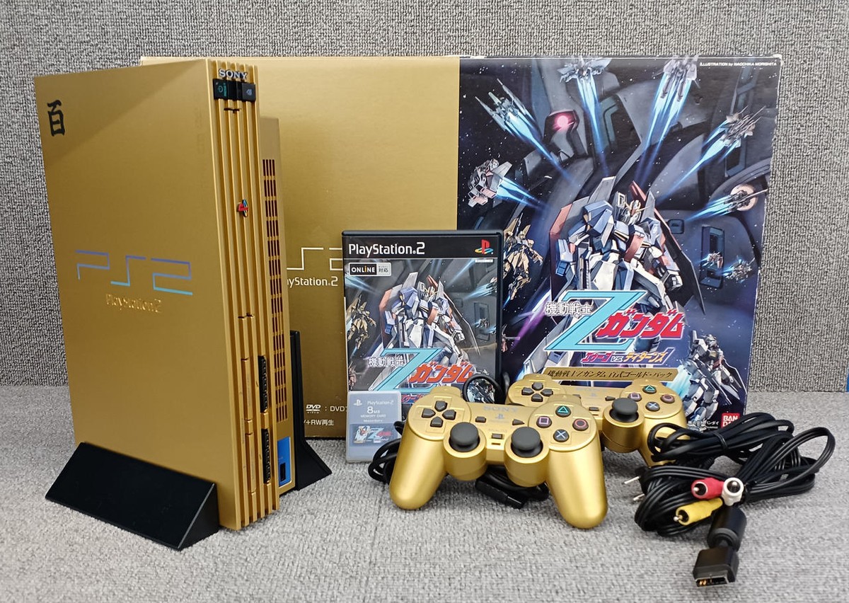 Sony PS2 Z Gundam Hyakushiki 百式 Gold Pack SCPH-55000 GU | eBay Sony PS2 Z Gundam Hyakushiki 百式 Gold Pack SCPH-55000 GU | eBay