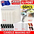 Soy Wax Candle Making Kit For Tea Lights & Melts - Easy to follow instructions