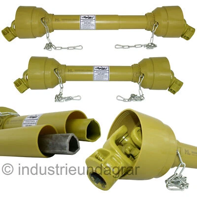 ML Gelenkwelle 42 - 58 cm Zapfwelle Antriebswelle Traktor 780 NM 1 3/8´´ 6 Zähne