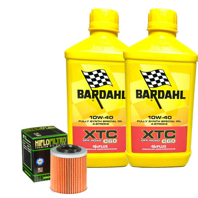 Set Service Bardahl Öl XTC 10W40 Für Can-Am� 500 Outlander L Efi � 2015