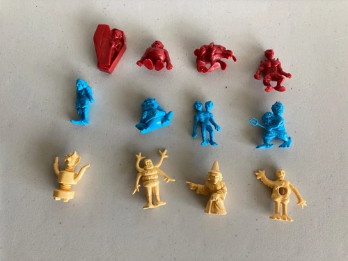 Hing Fat Monsters complete 12 figure mini figures Set A