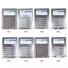 5Pcs/Pack Dental Round Carbide Bur For Slow Low Speed Latch Type RA1-RA8 po