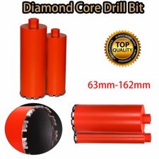 63mm-162mm Diamond Core Drill Bit Wet Dry Concrete Tile Stone Brick Masonry
