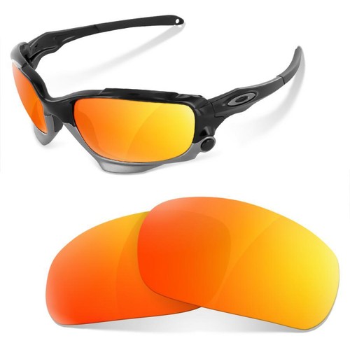 Lenti Di Ricambio per Oakley Racing Jacket ( Polarizzate Fire Iridium) |  eBay
