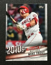 2020 Topps Update Decades Best Mike Trout LA Angels