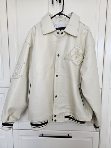 Vintage Rare Avirex NYC Leather Jacket Men’s 2XL Bomber jacket - Picture 2 of 22