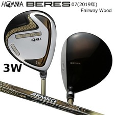 HONMA BERES 07 2019 Fairway Wood 3w 15 ARMRQ 47 2Star Flex Regular Carbon Shaft
