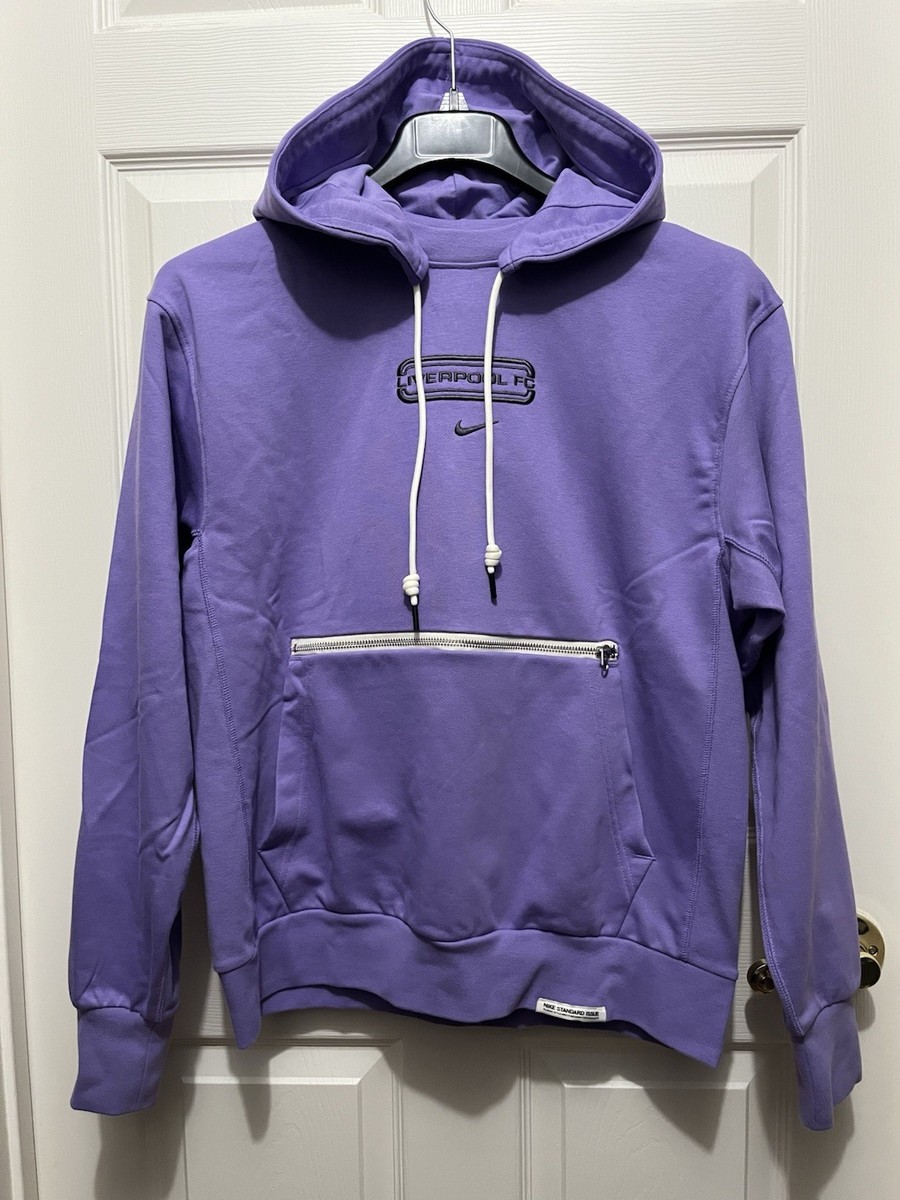 Liverpool Nike Men's Purple Hoodie Nike Liverpool Tech Womens