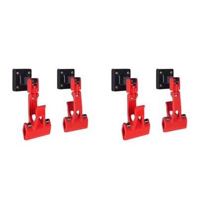 4pack Car Cleaning Floor Mat Clips Car Accessories Carpet Wash Clamps