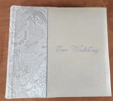 Fetco Home Decor Our Wedding 200 4x6 Photo Album 100 Bound Page Acid Free Flawed