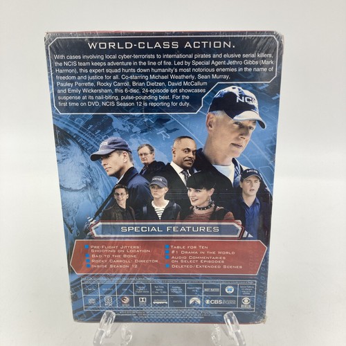 NCIS: The Twelfth Season (DVD, 2015, 6-Disc Set) NEW FREE SHIPPING - Foto 2 di 2