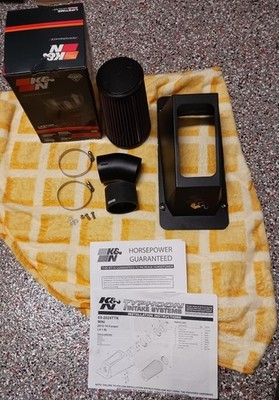 For 2012-2014 MINI COOPER 1.6L K&N Cold Air Intake High-flow Aluminum Tube USED!