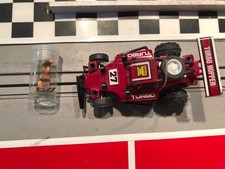 HO slot car, Tyco 440x2 Turbo Hopper 27, 15 mph dune buggy, very good condition