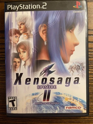 Xenosaga Episode II: Jenseits Von Gut und Bose, PlayStation 2 NTSC-U/C No Manual