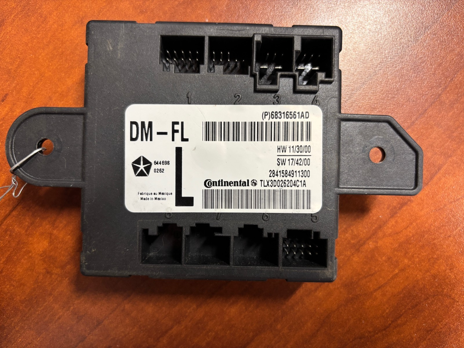 Door Control Module Mopar 68316561AD