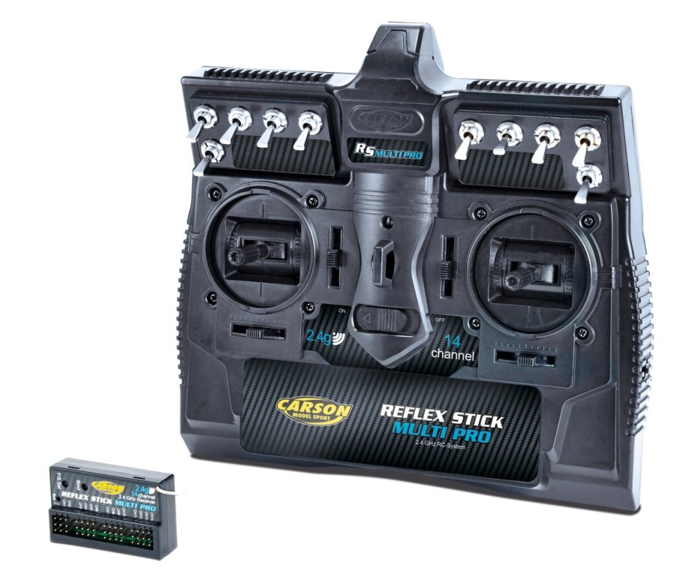 Carson 500501003 - FS Reflex Stick Multi Pro 2.4G 14Ch - New