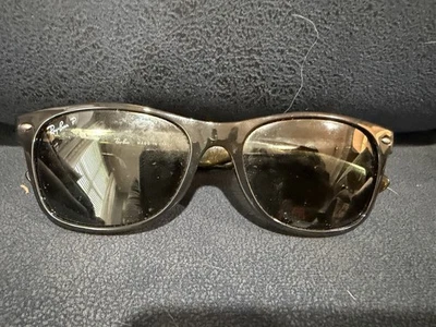 Ray-Ban New Wayfarer Classic Unisex Sunglasses - Tortoise/Green Classic - Image 1 of 4