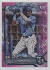 2022 Bowman Chrome Prospects Mega Box Pink Mojo Refractor Willy Vasquez 09xy